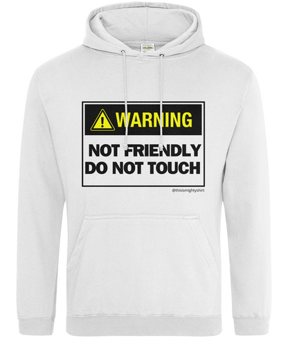 DO NOT TOUCH Unisex College Hoodie