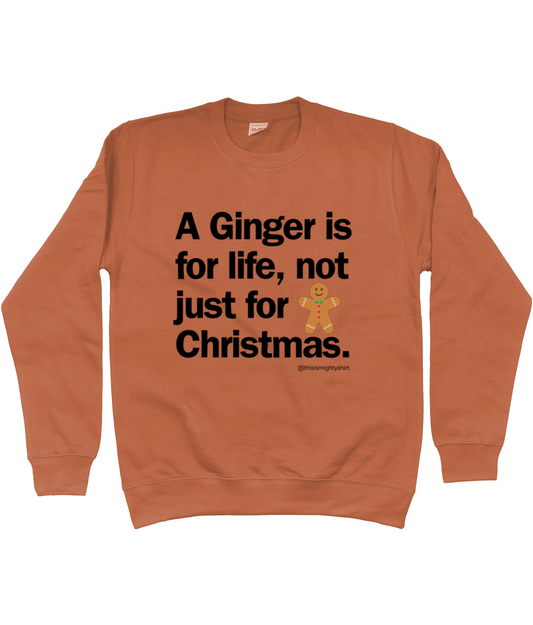 A Ginger Is For Life, Not Just For Christmas