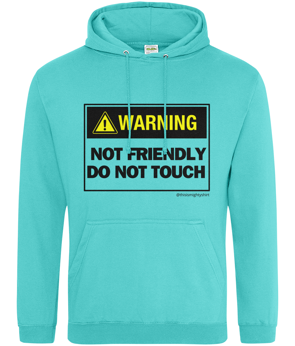 DO NOT TOUCH Unisex College Hoodie