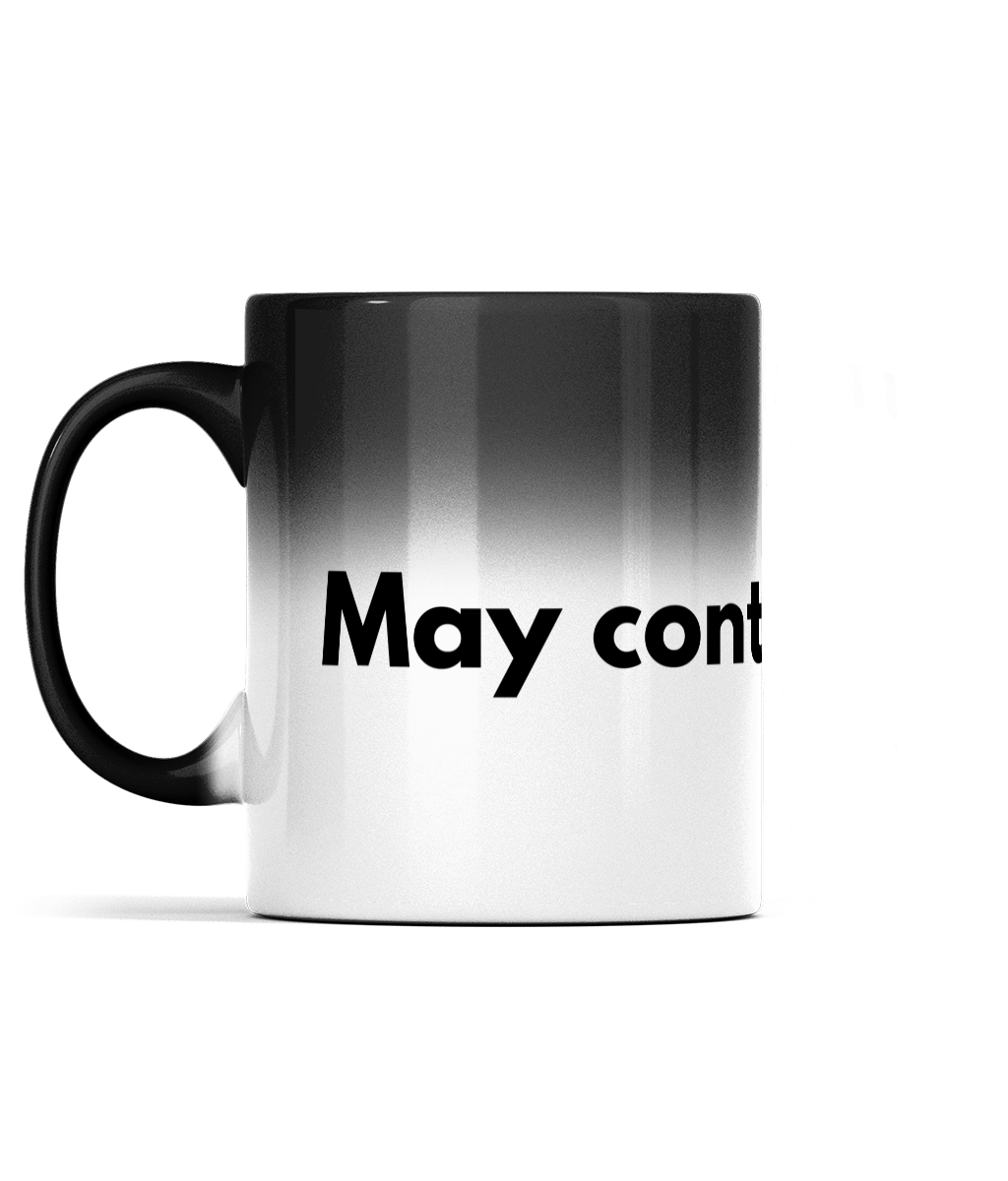 Colour Changing May contain Alcohol Mug