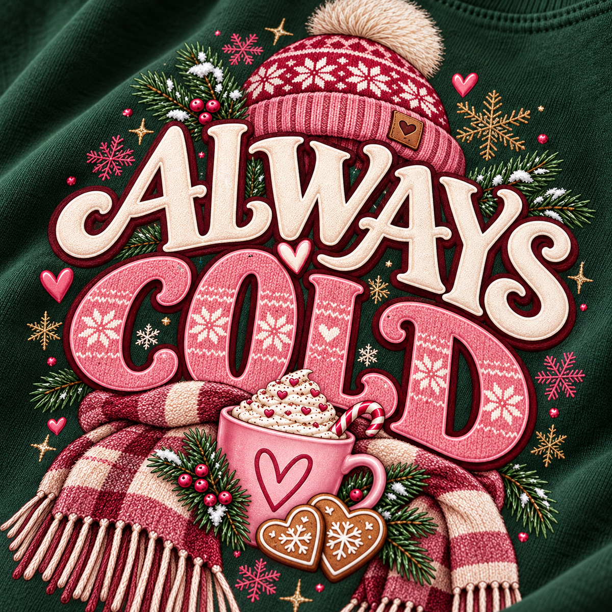 Always Cold LUXE Women's Winter Sweatshirt