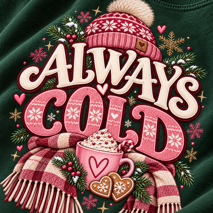 Always Cold LUXE Women's Winter Sweatshirt