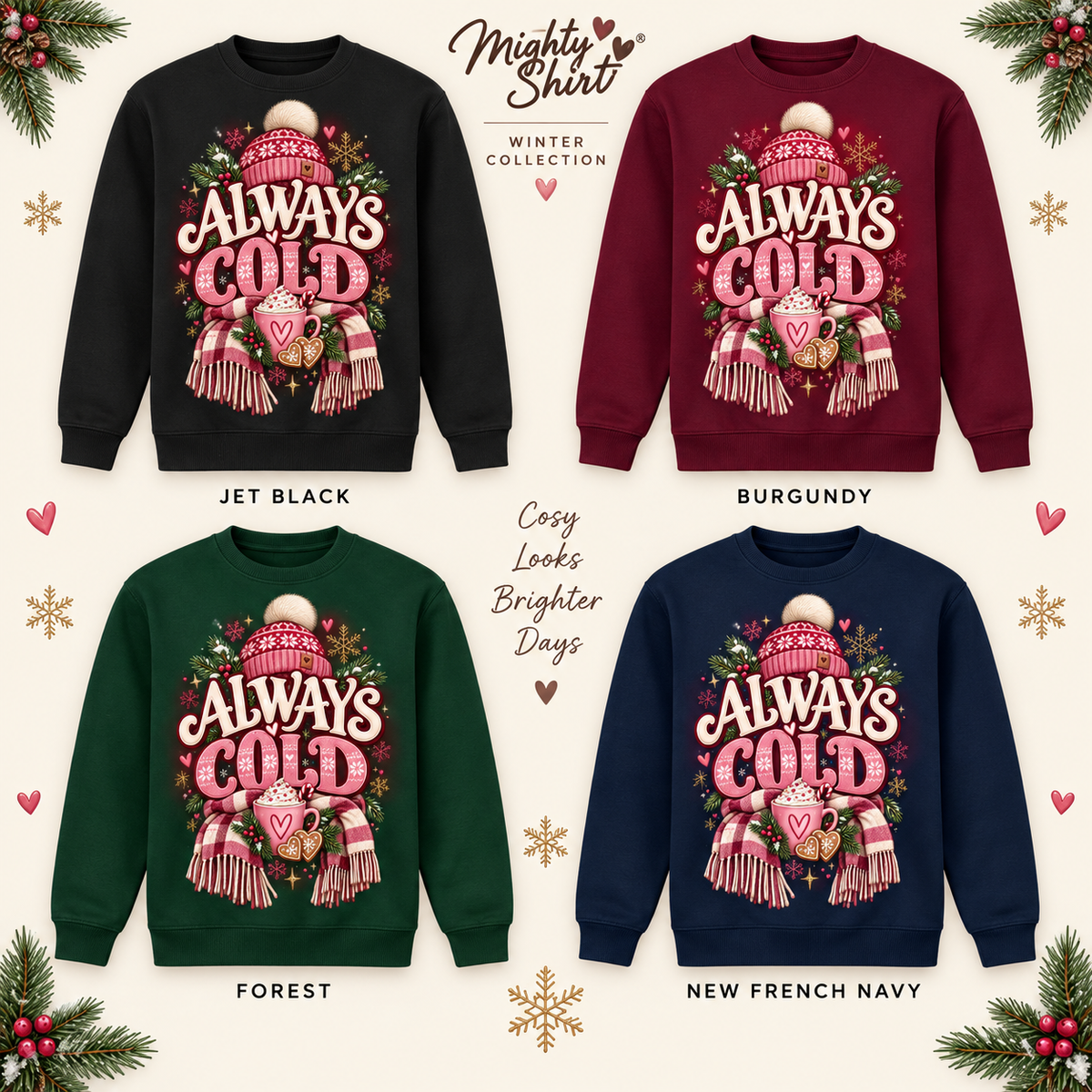 Always Cold LUXE Women's Winter Sweatshirt