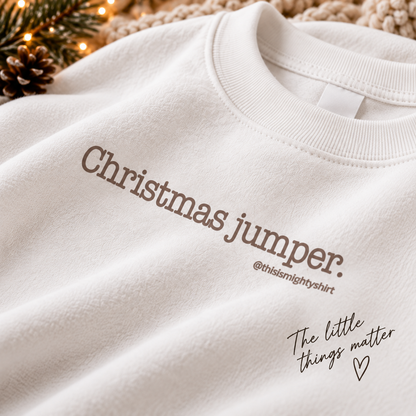 Christmas Jumper – Funny Festive Women's Xmas Knit