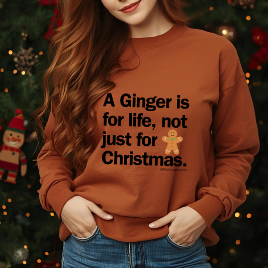 A Ginger Is For Life, Not Just For Christmas
