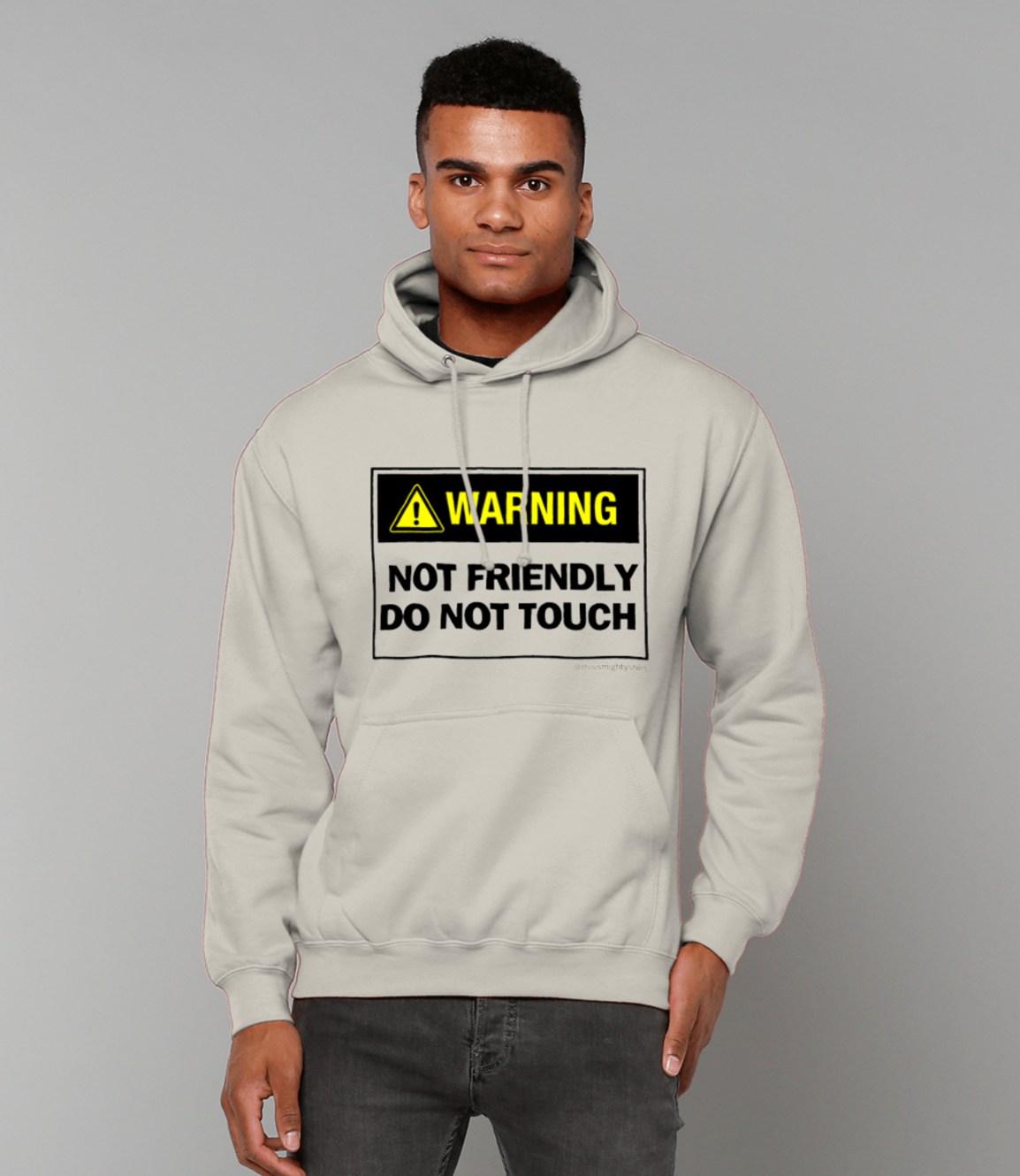 DO NOT TOUCH Unisex College Hoodie