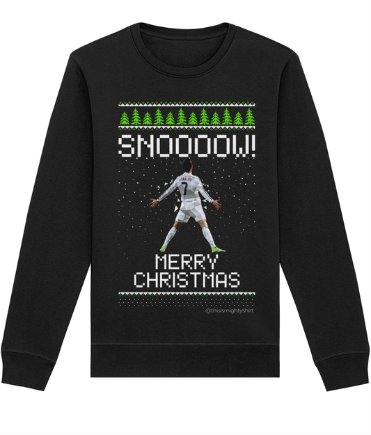 Snoooow!! Ronaldo Christmas jumper