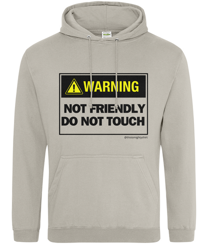 DO NOT TOUCH Unisex College Hoodie