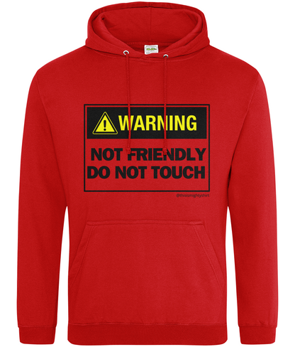 DO NOT TOUCH Unisex College Hoodie