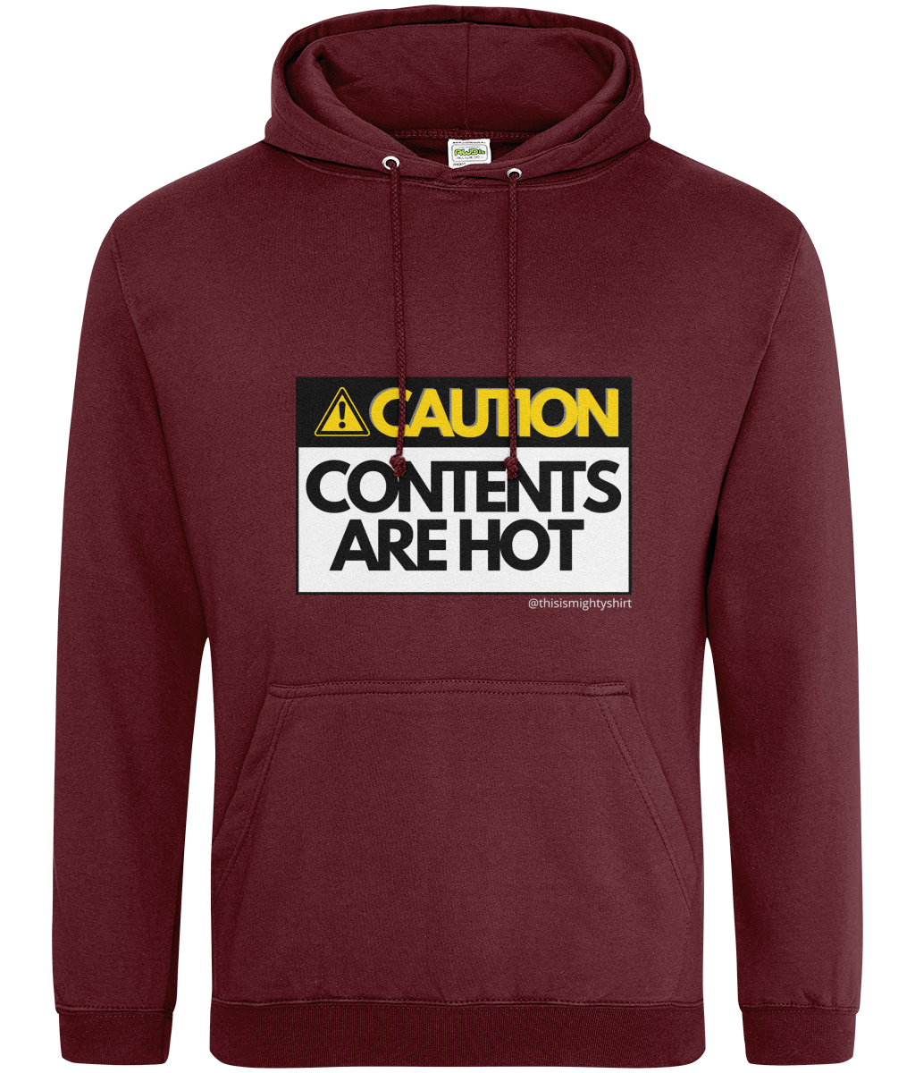 Hot Contents College Hoodie