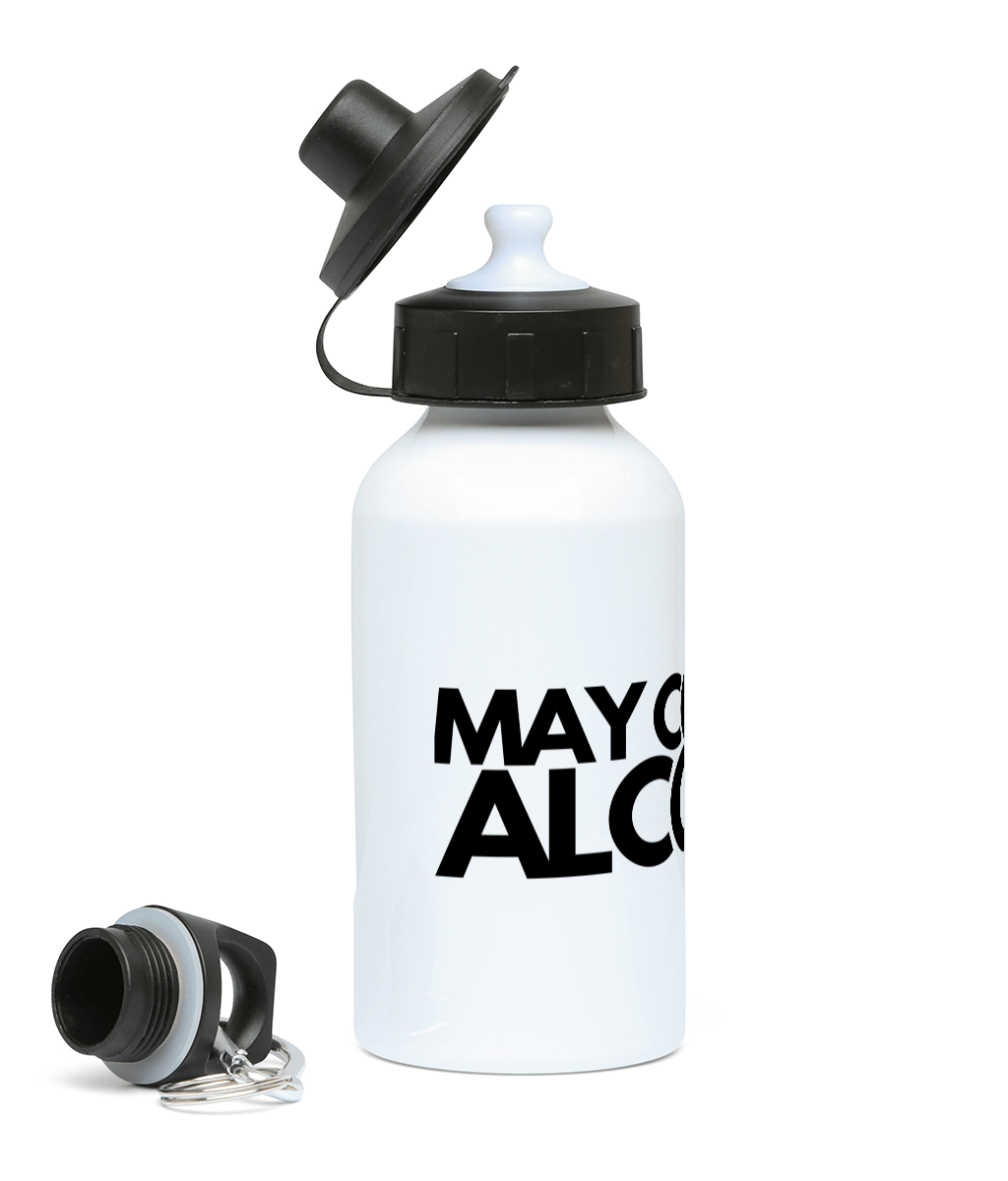 400ml May Contain Alcohol Water Bottle